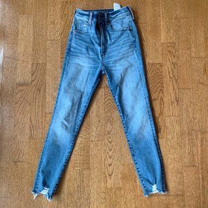 Abercrombie High Rise Skinny Ankle Jeans
